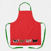 Colorful Cavaliers Schort (Voorkant)