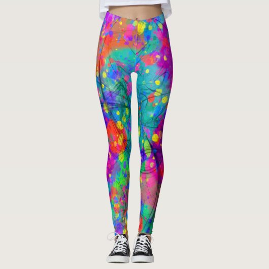 Colorful Celebration Leggings (Voorkant)