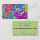 Colorful Celebration Visitekaartje (Voorkant / Achterkant)