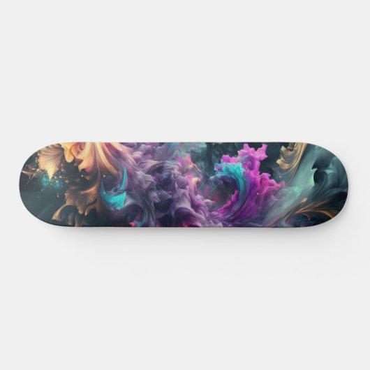 Colorful Celestial Skateboard (Horizontaal)