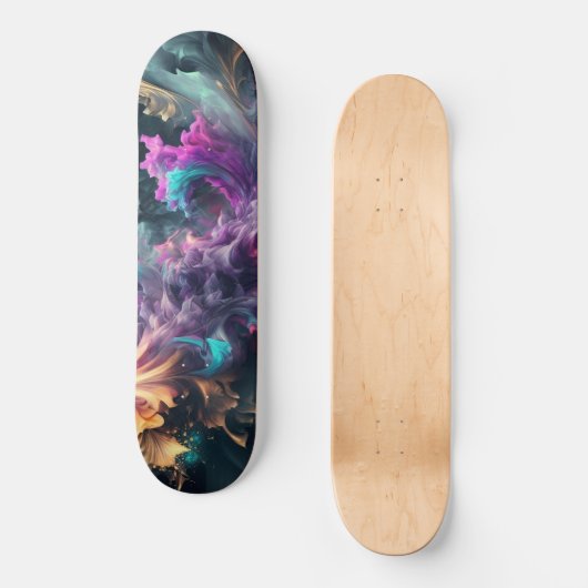 Colorful Celestial Skateboard (Voorkant)