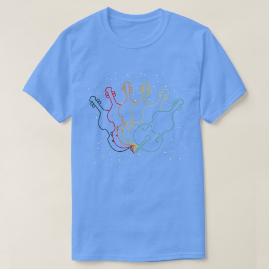 Colorful Cello T-shirt (Design voorkant)
