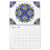 Colorful Celtic Mandalas Kalender (Feb 2026)