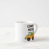 Colorful Cement Mixer Espresso Kop (Voorkant rechts)