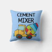 Colorful Cement Mixer Kussen (Achterkant)