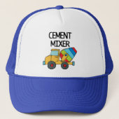 Colorful Cement Mixer Trucker Pet (Voorkant)
