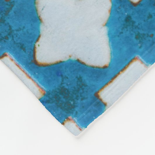 Colorful Ceramic Tiles Pattern-ontwerp Fleece Deken (Hoek)
