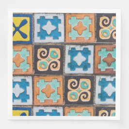 Colorful Ceramic Tiles Pattern-ontwerp Servet
