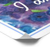 Colorful Chakra Affirmations Poster (Hoek)