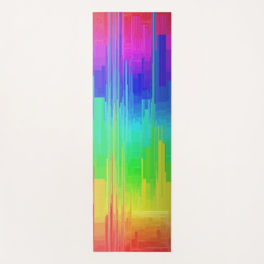 Colorful Chakra Yoga Mat (Voorkant)