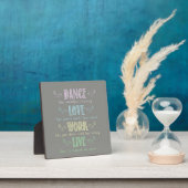 Colorful Chalk Board Style Quote Fotoplaat (Insitu)