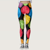 Colorful Chalk Leggings (Voorkant)