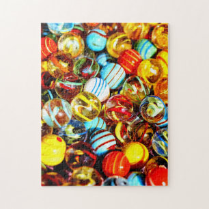 Colorful Challure Red Yellow Marbles Puzzle Legpuzzel