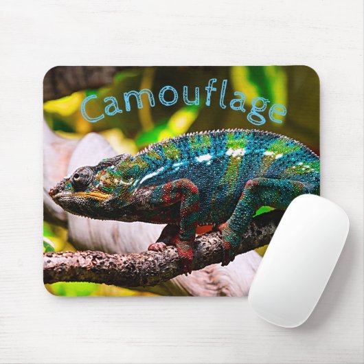Colorful Chameleon Muismat (Met muis)