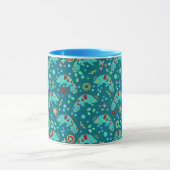 Colorful Chameleon Pattern Mok (Midden)