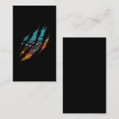 Colorful Chameleon Skin Visitekaartje (Voorkant / Achterkant)