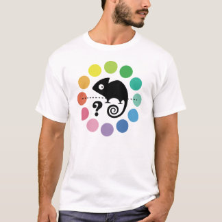 Colorful chameleon t-shirt