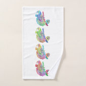 Colorful Chameleons Bad Handdoek (Handdoek)