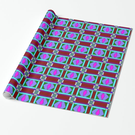 Colorful Chaos 18 Cadeaupapier (Uitgerold)