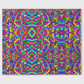 Colorful Chaos 2 Cadeaupapier (Vlak)