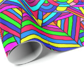 Colorful Chaos 2 Cadeaupapier (Rol Hoek)
