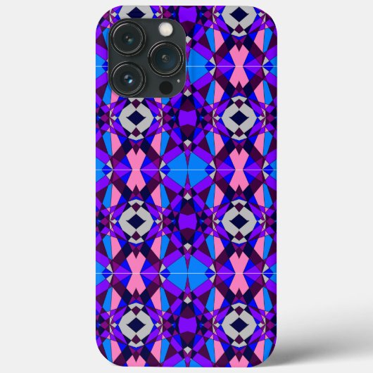 Colorful Chaos 30 Hoesje-Mate iPhone Case (Achterkant)