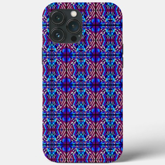 Colorful Chaos 34 Hoesje-Mate iPhone Case (Achterkant)