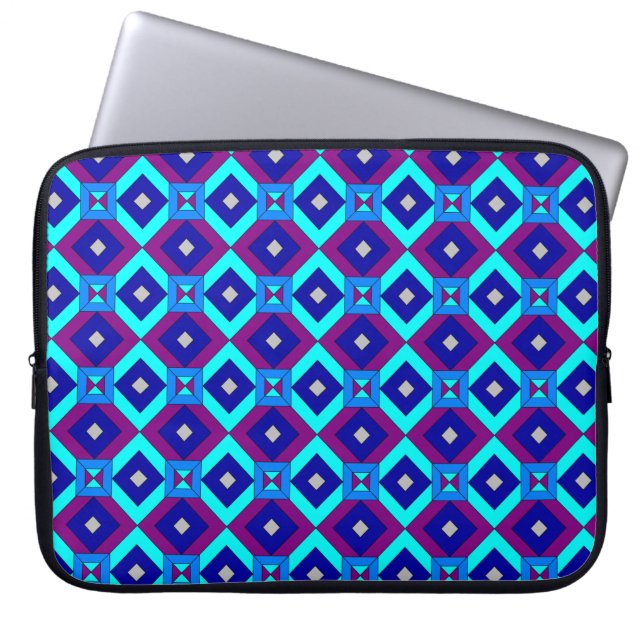 Colorful Chaos 43 Laptop Sleeve (Voorkant)