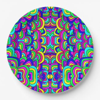 Colorful Chaos 5 Papieren Bordje