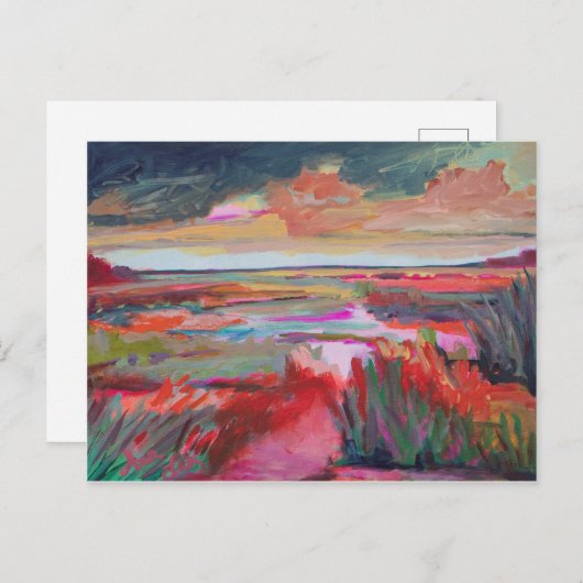 Colorful Chaos Briefkaart (Voorkant / Achterkant)