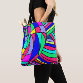Colorful Chaos Tote Bag (Dichtbij)