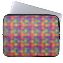 Colorful Checker Abstract Pattern
