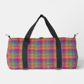 Colorful Checker Abstract Pattern Small Plunjezak (Voorkant)
