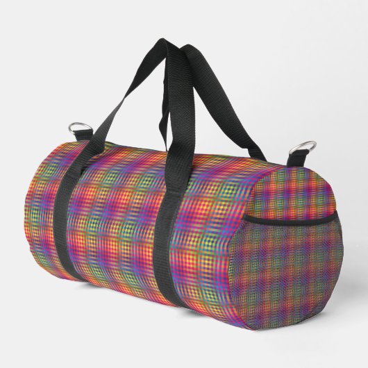 Colorful Checker Abstract Pattern Small Plunjezak (Rechterhoek)