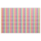Colorful Checker Diamond Pattern Stof (Fat Quarter)