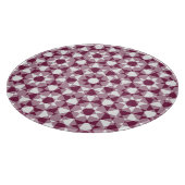 Colorful Checker Diamond Plaid Pattern Snijplank (Hoek)