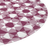 Colorful Checker Diamond Plaid Pattern Snijplank (Hoek)