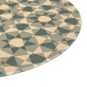 Colorful Checker Diamond Plaid Pattern Snijplank (Hoek)