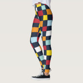 Colorful Checkerboard Leggings (Links)