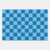 Colorful Checkerboard Patroon Inpakpapier Vel (Voorkant)
