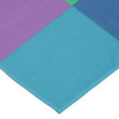 Colorful Checkerboard Patroon Tafelkleed (Gekanteld)