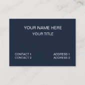 Colorful Checkerboard Patroon Visitekaartje (Achterkant)