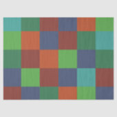 Colorful Checkerboard Tissuepapier (Voorkant)