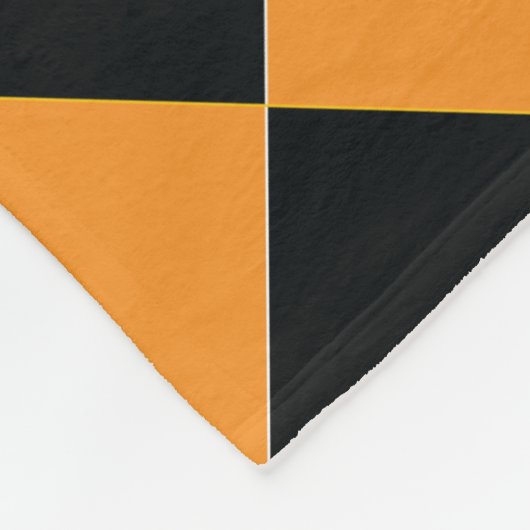 Colorful Checkers - All Hallows' Eve Fleece Deken (Hoek)