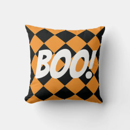 Colorful Checkers - All Hallows' Eve Kussen