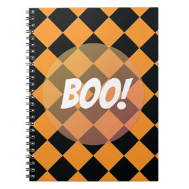 Colorful Checkers - All Hallows' Eve Notitieboek