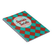 Colorful Checkers - Southwestern Style Notitieboek (Rechterzijde)