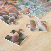 Colorful Cheerful Rainbow Succulent Puzzle Legpuzzel (Zijkant)