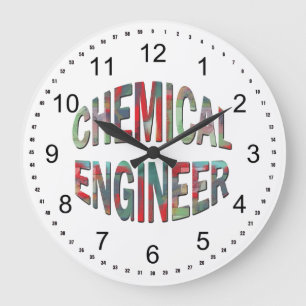 Colorful Chemical Engineer Grote Klok