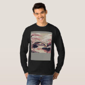 Colorful Cherry Blossom Bridge Vibrant T-shirt (Voorkant volledig)